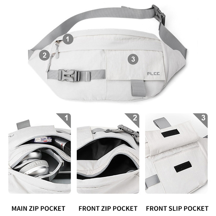 تشغيل Fanny Pack Multi-Functional Sports Weist Custom Bag